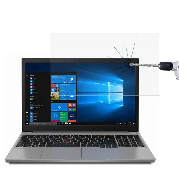 Laptop Screen HD Tempered Glass Protective Film, For ThinkPad E15 15.6 inch, For ThinkPad E590 15.6 inch, For ThinkPad E595 15.6 inch, For ThinkPad L15 15.6 inch, For ThinkPad L590 15.6 inch, For ThinkPad P15s 15.6 inch, For ThinkPad P15v 15.6 inch...