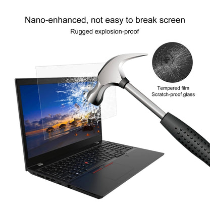 Laptop Screen HD Tempered Glass Protective Film, For ThinkPad E15 15.6 inch, For ThinkPad E590 15.6 inch, For ThinkPad E595 15.6 inch, For ThinkPad L15 15.6 inch, For ThinkPad L590 15.6 inch, For ThinkPad P15s 15.6 inch, For ThinkPad P15v 15.6 inch...
