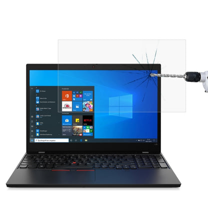 Laptop Screen HD Tempered Glass Protective Film, For ThinkPad E15 15.6 inch, For ThinkPad E590 15.6 inch, For ThinkPad E595 15.6 inch, For ThinkPad L15 15.6 inch, For ThinkPad L590 15.6 inch, For ThinkPad P15s 15.6 inch, For ThinkPad P15v 15.6 inch...