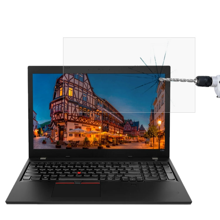 Laptop Screen HD Tempered Glass Protective Film, For ThinkPad E15 15.6 inch, For ThinkPad E590 15.6 inch, For ThinkPad E595 15.6 inch, For ThinkPad L15 15.6 inch, For ThinkPad L590 15.6 inch, For ThinkPad P15s 15.6 inch, For ThinkPad P15v 15.6 inch...