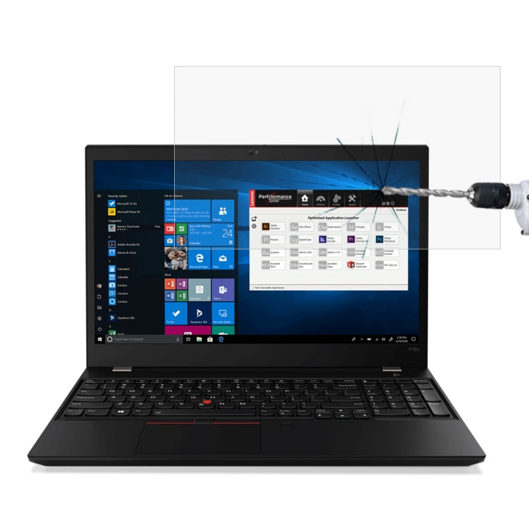 Laptop Screen HD Tempered Glass Protective Film, For ThinkPad E15 15.6 inch, For ThinkPad E590 15.6 inch, For ThinkPad E595 15.6 inch, For ThinkPad L15 15.6 inch, For ThinkPad L590 15.6 inch, For ThinkPad P15s 15.6 inch, For ThinkPad P15v 15.6 inch...