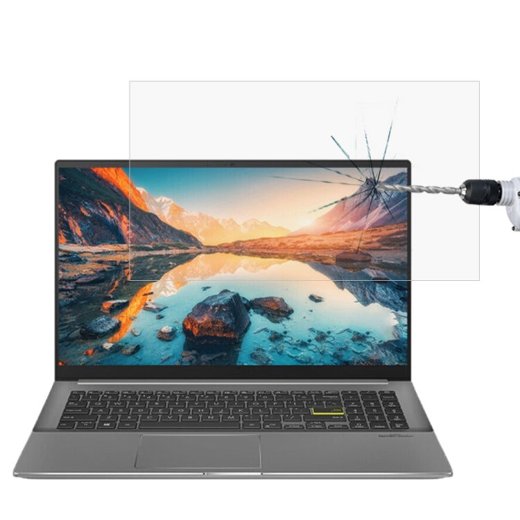 Laptop Screen HD Tempered Glass Protective Film, For Asus FL8700 15.6 inch, For Asus Mars15 15.6 inch, For Asus ProArt G15 15.6 inch, For Asus PX554FB8145 15.6 inch, For Asus PX574FB8265 15.6 inch, For Asus V5000FB8265 15.6 inch...