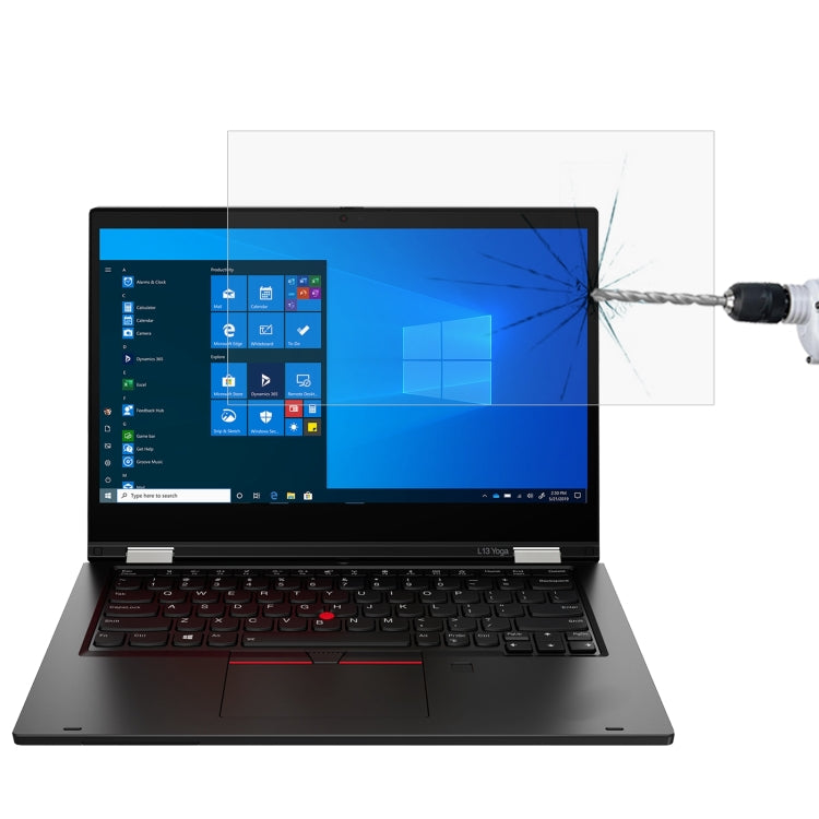 Laptop Screen HD Tempered Glass Protective Film, For ThinkPad L13 Yoga 13.3 inch, For ThinkPad New S2 13.3 inch, For ThinkPad S2 2020 13.3 inch, For ThinkPad S2 2021 13.3 inch, For ThinkPad S2 Yoga 2021 13.3 inch, For ThinkPad ThinkBook 13s 13 inch...