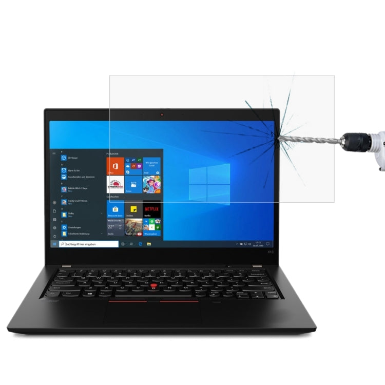 Laptop Screen HD Tempered Glass Protective Film, For ThinkPad L13 Yoga 13.3 inch, For ThinkPad New S2 13.3 inch, For ThinkPad S2 2020 13.3 inch, For ThinkPad S2 2021 13.3 inch, For ThinkPad S2 Yoga 2021 13.3 inch, For ThinkPad ThinkBook 13s 13 inch...