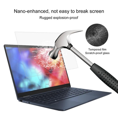 Laptop Screen HD Tempered Glass Protective Film, For HP Elite Dragonfly 13.3 inch, For HP ENVY 13 13.3 inch, For HP ENVY 13 Wood 13.3 inch, For HP ProBook x360 435 G7 13.3 inch, For HP ProBook430 G7 13.3 inch, For HP Probook635 Areao G7 13.3 inch...