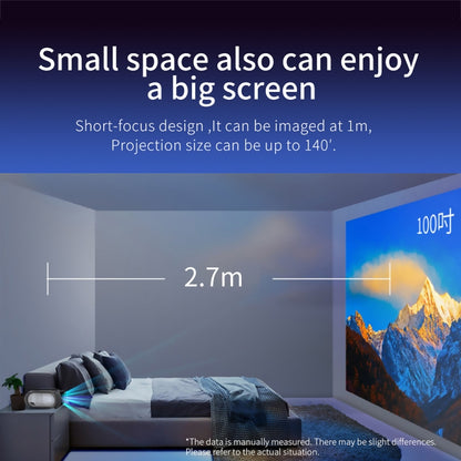 T7 1920x1080P 200 ANSI Portable Home Theater LED HD Digital Projector, Basic Version,, Basic Version, UK Plug, Basic Version, AU Plug