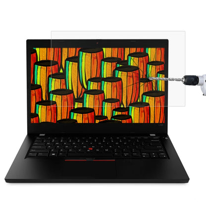 Laptop Screen HD Tempered Glass Protective Film For ThinkPad E14 14 inch 2022, For ThinkPad E14 14 inch 2022, For ThinkPad E14 Slim 14 inch, For ThinkPad E495 14 inch, For ThinkPad L14 14 inch, For ThinkPad L490 14 inch, For ThinkPad P14s 14 inch      ...