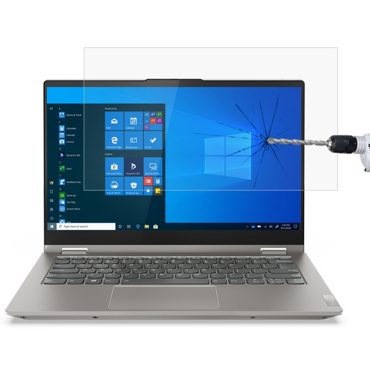 Laptop Screen HD Tempered Glass Protective Film, For Lenovo IdeaPad 4G 14 inch, For Lenovo IdeaPad 14s 14 inch, For Lenovo Ideapad S130-14IGM 14 inch, For Lenovo YOGA 5G, For Lenovo YOGA 14c 14 inch, For Lenovo YOGA 14s 14 inch...