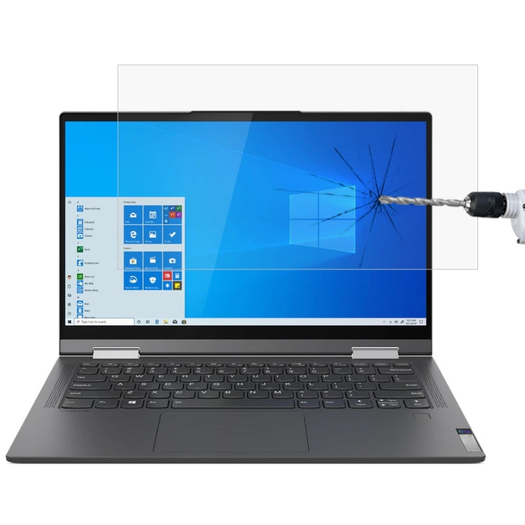 Laptop Screen HD Tempered Glass Protective Film, For Lenovo IdeaPad 4G 14 inch, For Lenovo IdeaPad 14s 14 inch, For Lenovo Ideapad S130-14IGM 14 inch, For Lenovo YOGA 5G, For Lenovo YOGA 14c 14 inch, For Lenovo YOGA 14s 14 inch...