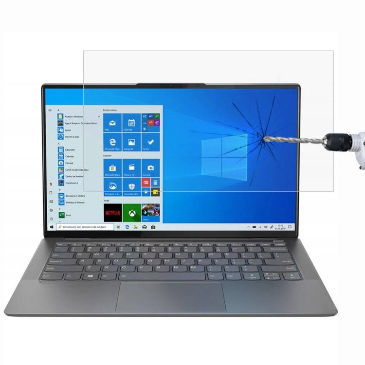 Laptop Screen HD Tempered Glass Protective Film, For Lenovo IdeaPad 4G 14 inch, For Lenovo IdeaPad 14s 14 inch, For Lenovo Ideapad S130-14IGM 14 inch, For Lenovo YOGA 5G, For Lenovo YOGA 14c 14 inch, For Lenovo YOGA 14s 14 inch...