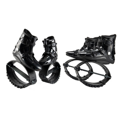 Jumping Shoes Bounce Shoes Indoor Sports Rebound Shoes, 33/35 (All Black Grey Label), 36/38 (All Black Grey Label), 39/41 (All Black Grey Label), 42/44 (All Black Grey Label)