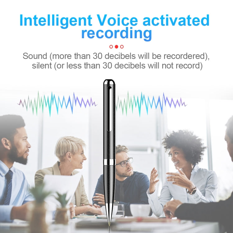 Q96 Intelligent HD Digital Noise Reduction Recording Pen, 4GB, 8GB, 16GB, 32GB, 64GB