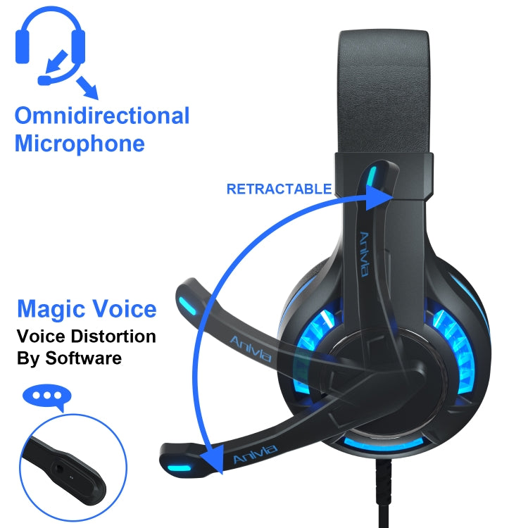 SADES MH603 3.5mm Port Adjustable Gaming Headset with Microphone