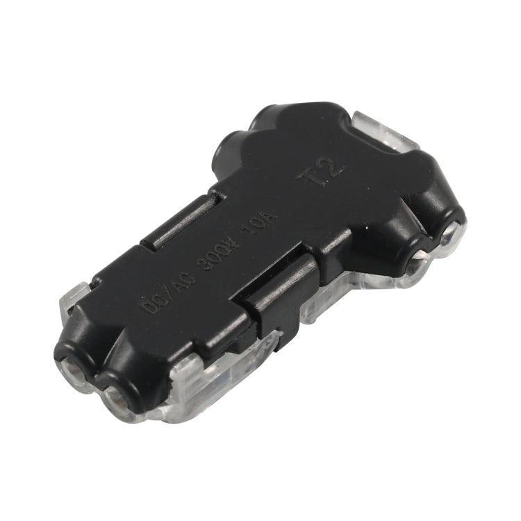 A6534 12 in 1 Car T-type Stripping-free Terminal Block, 12 in 1