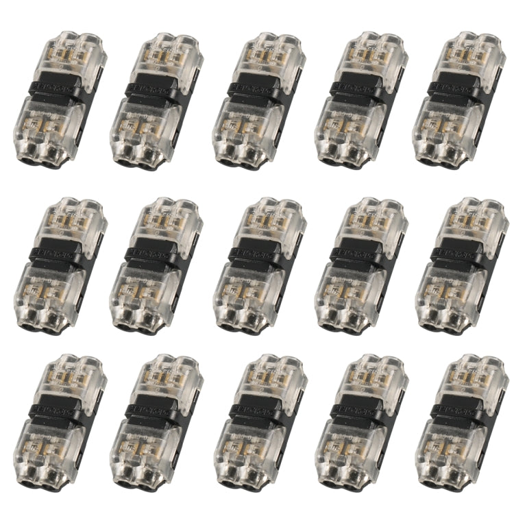 A6535 15 in 1 Car H-type Stripping-free Terminal Block, 15 in 1