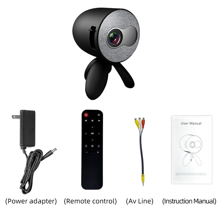 YG220 Same Screen Version Children Projector Mini LED Portable Home Speaker Projector, EU Plug, US Plug, UK Plug, AU Plug