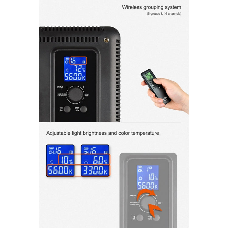 Godox LEDP260C LED Video Shoot Light, Standard Edition, LEDP260C