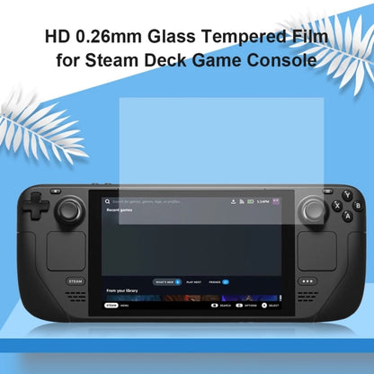 50 PCS 0.26mm 9H 2.5D Tempered Glass Film, For Deck Game Console (50 PCS)