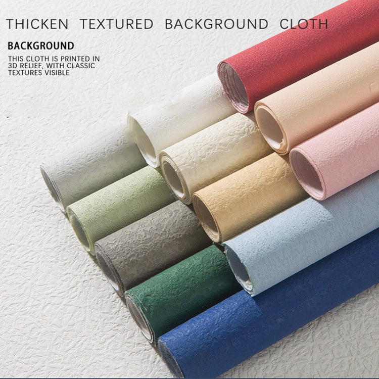 3D Dement Texture Photography Background Cloth Studio Shooting Props, 57 x 80cm Dement White