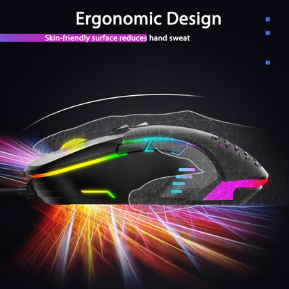 ONIKUMA CW902 RGB Lighting Wired Mouse, CW902 Wired Mouse(Black)