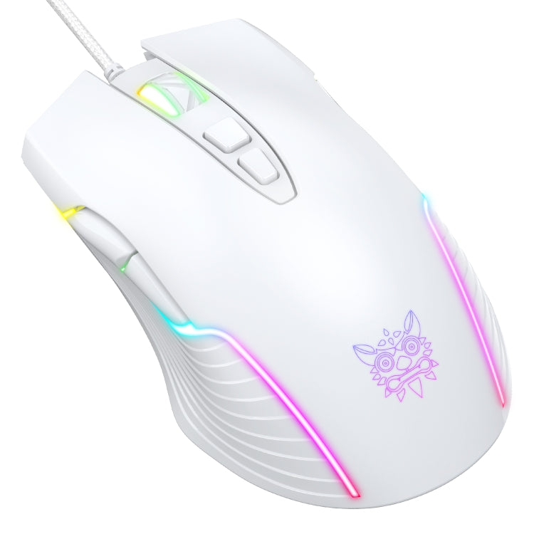 ONIKUMA CW905 RGB Lighting Wired Mouse, CW905 Wired Mouse(White), CW905 Wired Mouse(Pink), CW905 Wired Mouse(Black)