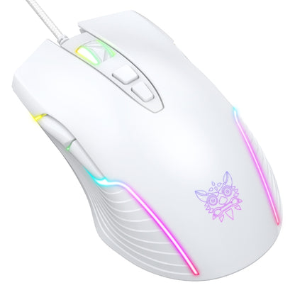 ONIKUMA CW905 RGB Lighting Wired Mouse, CW905 Wired Mouse(White), CW905 Wired Mouse(Pink), CW905 Wired Mouse(Black)