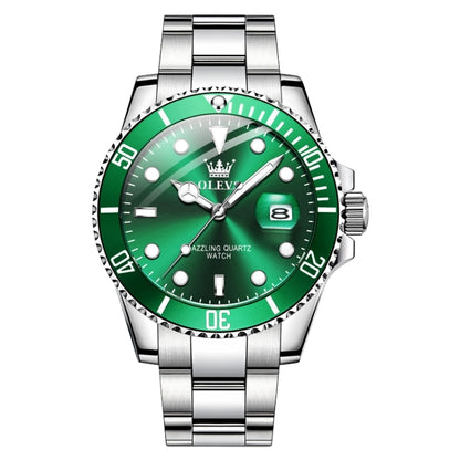 OLEVS 5885 Men Fashion Waterproof Luminous Quartz Watch, EDA00268001C, EDA00268001D, EDA00268001E, EDA00268001A, EDA00268001B