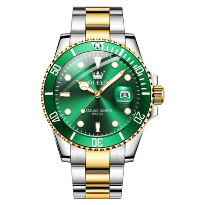 OLEVS 5885 Men Fashion Waterproof Luminous Quartz Watch, EDA00268001C, EDA00268001D, EDA00268001E, EDA00268001A, EDA00268001B