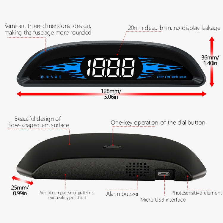 G2 Car HD GPS Head-Up Display HUD System, G2
