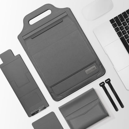 Multifunctional Mouse Pad Stand Handheld Laptop Bag, 12 inch, 13 inch, 15 inch