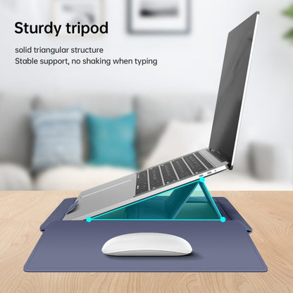 Multifunctional Mouse Pad Stand Handheld Laptop Bag, 12 inch, 13 inch, 15 inch