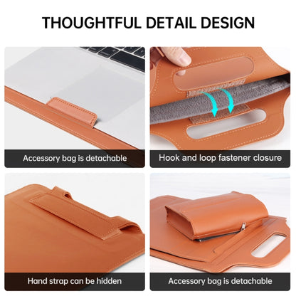 Multifunctional Mouse Pad Stand Handheld Laptop Bag, 12 inch, 13 inch, 15 inch