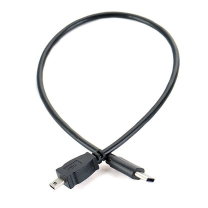 5 PCS 30cm Type-C / USB-C to Mini 8 Pin OTG Phone Data Cable for Nikon, Type-C to Mini 8 Pin For Nikon