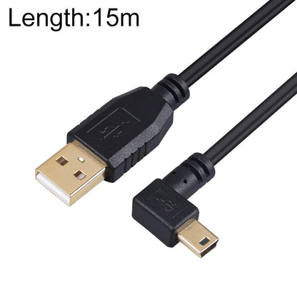 Elbow Mini 5 Pin to USB 2.0 Camera Extension Data Cable, 2m, 3m, 10m, 15m, 20m