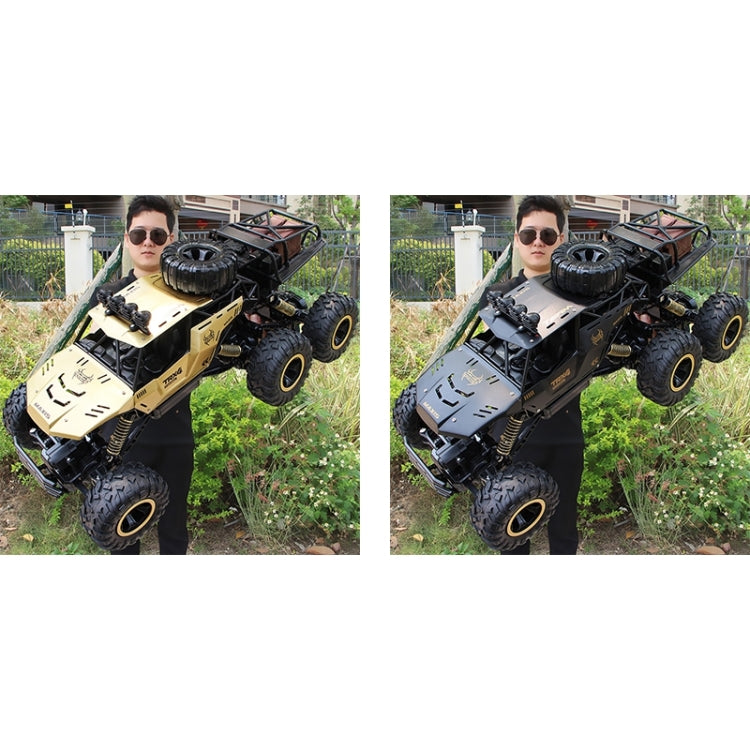 4WD Oversized Alloy Six Wheel Vehicle RC Car, (Gold)