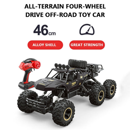 4WD Oversized Alloy Six Wheel Vehicle RC Car, (Gold)