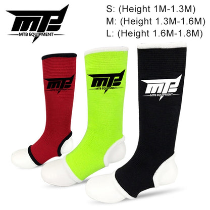 MTB SJ-006 Freestyle Grappling Thai Boxing Fighting Training Sport Anti-sprain Anti-slip Ankle Protector Protective Gear Support Guards, S, M, L