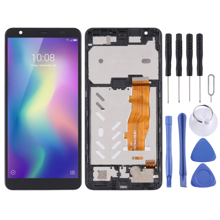 LCD Screen and Digitizer Full Assembly with Frame, For Lenovo K12 Note, For Lenovo K12 2019, For ZTE Blade A3 2019, For ZTE Blade A5 2019, For ZTE Blade A512/Z10