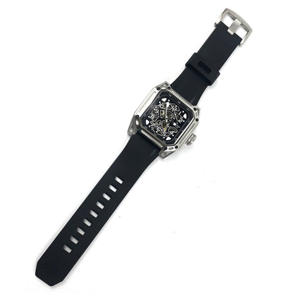 NORTH EDGE Space X Hollow Through The Bottom Automatic Mechanical Luminous Watch For Men, NORTH EDGE Space X Mechanical Watch