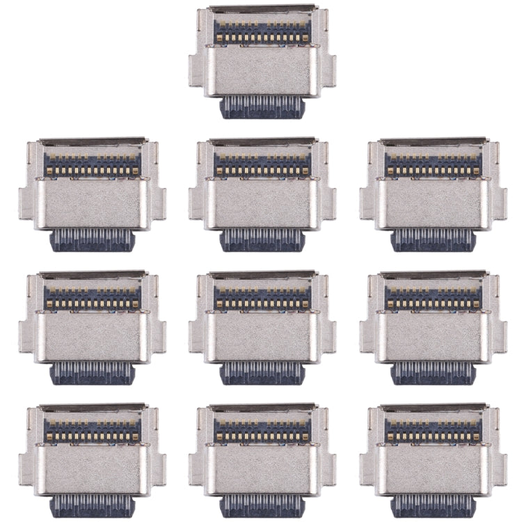 10 PCS Charging Port Connector For Xiaomi Redmi Note 11 Pro China, For Xiaomi Redmi Note 11 Pro China, For Xiaomi Redmi Note 11 Pro 4G, For Samsung Galaxy Tab A7 10.4 2020, For Samsung Galaxy Z Fold2 5G, For LG K52/Q52/K62, For Asus Memo Pad 10 ME103K ...