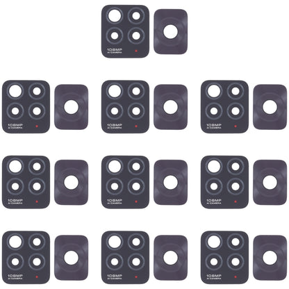 10 PCS Back Camera Lens, For Xiaomi Redmi K50/Redmi K50 Pro, For XiaomiRedmi Note 11 Pro 4G / Note 11 Pro+ 5G India / Note 11E Pro, For Xiaomi Poco X4 Pro 5G, For Xiaomi Poco M4 Pro 4G, For Xiaomi Poco M3 Pro 5G, For Xiaomi Redmi K40 Gaming...