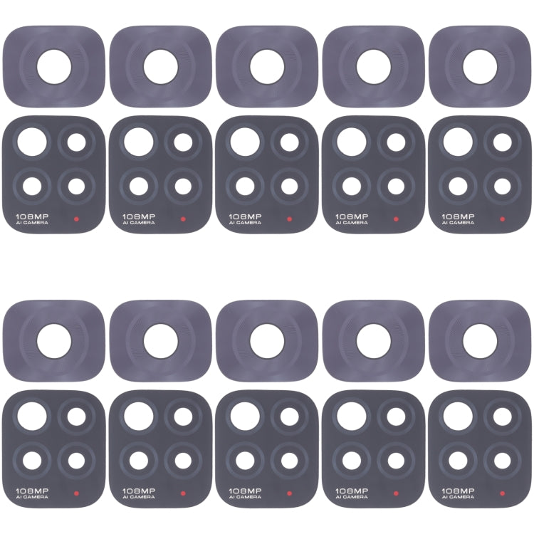 10 PCS Back Camera Lens, For Xiaomi Redmi K50/Redmi K50 Pro, For XiaomiRedmi Note 11 Pro 4G / Note 11 Pro+ 5G India / Note 11E Pro, For Xiaomi Poco X4 Pro 5G, For Xiaomi Poco M4 Pro 4G, For Xiaomi Poco M3 Pro 5G, For Xiaomi Redmi K40 Gaming...