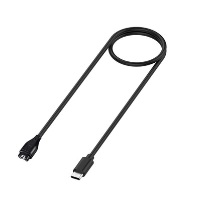 Universal Type-C / USB-C Smart Watch Charging Cable, Length: 1m, For Garmin Descent G1/Fenix 7/Tactic 7
