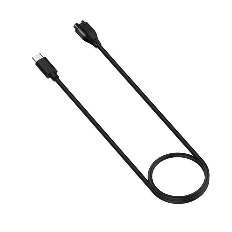 Universal Type-C / USB-C Smart Watch Charging Cable, Length: 1m, For Garmin Descent G1/Fenix 7/Tactic 7
