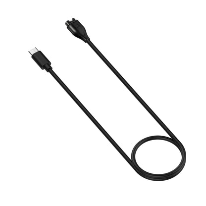 Universal Type-C / USB-C Smart Watch Charging Cable, Length: 1m, For Garmin Descent G1/Fenix 7/Tactic 7