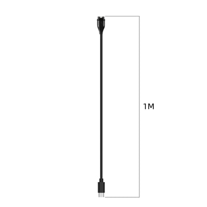 Universal Type-C / USB-C Smart Watch Charging Cable, Length: 1m, For Garmin Descent G1/Fenix 7/Tactic 7