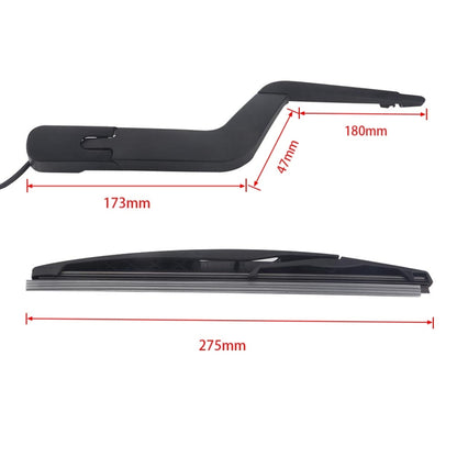 A5305 Car Rear Windshield Wiper Arm Blade Assembly 15276248 for GMC Acadia 2007-2013, A5305