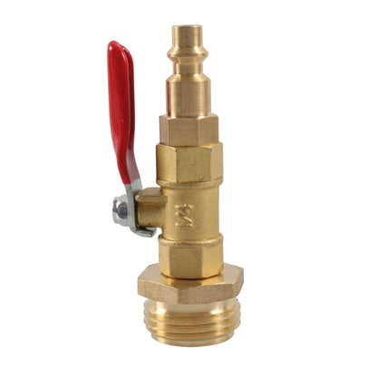 RV Male 1/4 Drain Fitting Adapter with Storage Bag, A6861