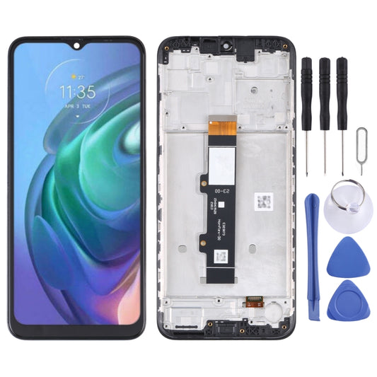 LCD Screen and Digitizer Full Assembly with Frame, For Motorola Moto G10, For Motorola Moto G60s, For Motorola Moto G50 5G, For Motorola Moto E20, For Motorola Moto E40 / E30, For Motorola G Pure, For Motorola Moto G Power 2022, For Motorola Moto G22  ...