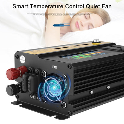 8896 500W Car Smart Multi-functional Digital Display Inverter, 12V, 24V, 48V